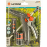 Пистолет-наконечник для полива GARDENA CLASSIC + Коннектор стандартный 1/2